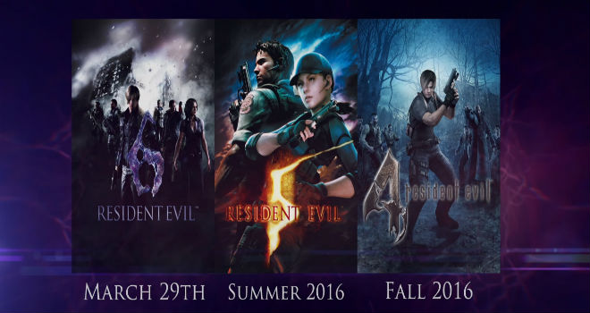 CAPCOM lanzará la segunda trilogía de Resident Evil en formato físico en la actual generación
